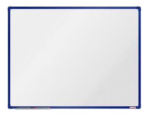 Bílá magnetická tabule boardOK, 120 x 90 cm, modrá