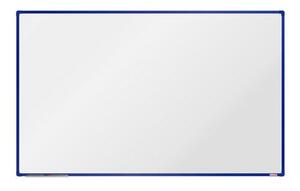 Bílá magnetická tabule boardOK, 200 x 120 cm, modrá