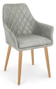 Halmar židle K287 + barevné provedení šedá