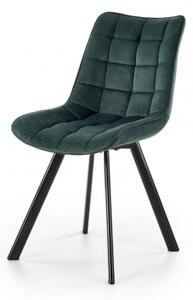 Halmar židle K332 + barevné provedení: tmavě zelená