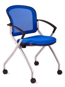 Konferenční židle Metis, modrá