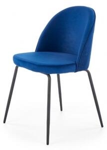Halmar jídelní židle K314 + barevné provedení modrá