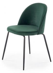 Halmar jídelní židle K314 + barevné provedení zelená
