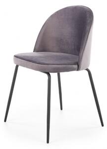 Halmar jídelní židle K314 + barevné provedení šedá