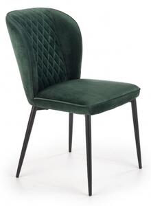 Halmar jídelní židle K399 + barevné provedení: tmavě zelená