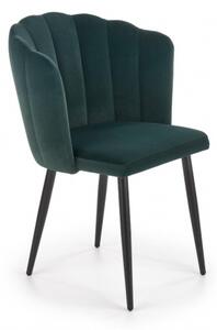 Halmar jídelní židle K386 + barevné provedení tmavě zelená