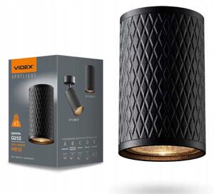 VIDEX LED stropní bodové svítidlo - 1xGU10 - černé