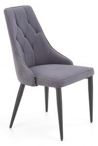 Halmar jídelní židle K365 + barevné provedení šedá