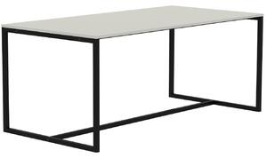 Matně bílý lakovaný jídelní stůl Tenzo Lipp 140 x 90 cm