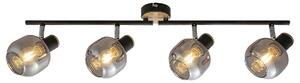 Rabalux bodové svítidlo Salazar E14 4x MAX 40W dub 5400