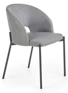 Halmar jídelní židle K373 + barevné provedení šedá