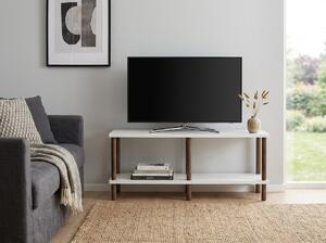TV stolek SOLE 90 cm, bílá