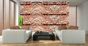 Fototapeta - Red Brickwall (254x184 cm)
