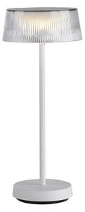 Outdoor table lamp white incl. LED with touch dimmer IP44 - Sammi