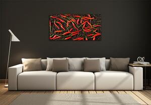 Foto obraz skleněný horizontální Chilli papričky osh-35225615