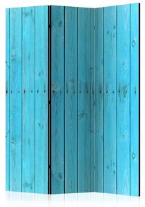 Artgeist Paraván - The Blue Boards [Room Dividers] Velikosti (šířkaxvýška): 135x172