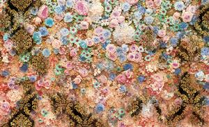 Fototapeta - Barevné květiny (254x184 cm)