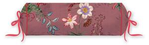 Pip Studio polštář válec Chinese porcelain, 22x70 cm, růžový