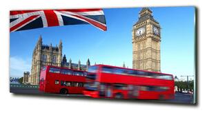 Fotoobraz skleněný na stěnu do obýváku Autobus v Londýně osh-41680227