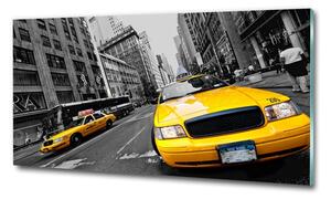 Foto obraz sklo tvrzené Taxi New York osh-41983916