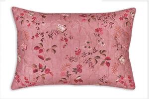 Pip studio prošívaný polštář Tokyo Blossom 45x70 cm, růžový