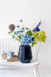Pip studio kovová váza 29 cm, modrá