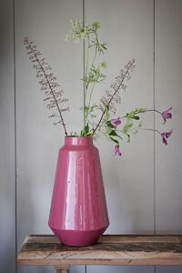 Pip studio kovová váza růžová, 36 cm