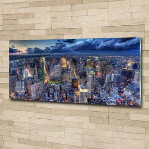 Moderní foto obraz na stěnu New York ptačí pohled osh-43839056