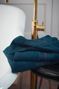 Pip studio ručník Soft Zellige 70x140, tmavě modrý