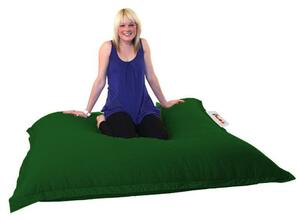 Atelier del Sofa Zahradní sedací vak Cushion Pouf 100x100 - Green, Zelená