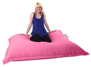 Atelier del Sofa Zahradní sedací vak Cushion Pouf 100x100 - Pink, Růžová