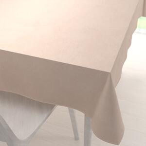 Biante Sametový obdélníkový ubrus Velvet Premium SVP-020 Béžový 60x100 cm