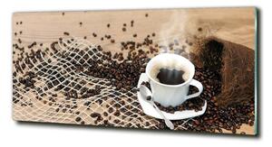 Fotoobraz na skle Káva a zrnka kávy osh-45865517