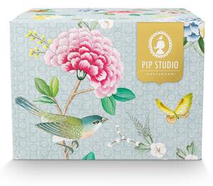 Pip Studio čajový set Blushing Birds, modrý