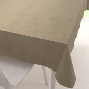 Biante Sametový obdélníkový ubrus Velvet Premium SVP-026 Kávově béžový 80x120 cm