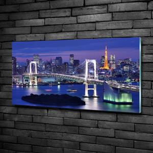 Foto obraz skleněný horizontální Most v Tokio osh-46506945