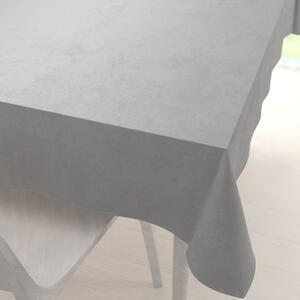 Biante Sametový obdélníkový ubrus Velvet Premium SVP-027 Světle šedý 50x100 cm