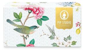 Pip Studio set 2 šálků s podšálky Blushing Birds bílý, 280 ml