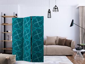 Paraván - Geometric Turquoise [Room Dividers]