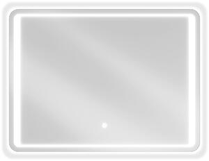 MEXEN - Zusa koupelnové LED zrcadlo 80 x 60 cm, LED 6000K, ochrana proti zamlžování - 9808-080-060-611-00