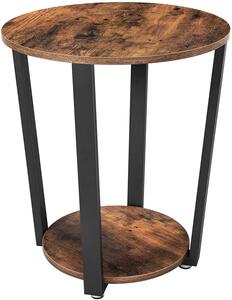 VASAGLE Odkládací stolek Industry - 50x50x57 cm