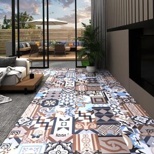 Podlahová krytina PVC samolepicí 5,11 m² mono vzor