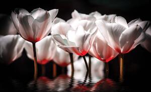 Fototapeta - Květiny - červený nádech (152,5x104 cm)