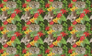 Fototapeta - Leopard v džungli (152,5x104 cm)