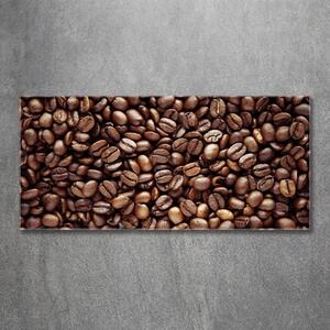Foto obraz skleněný horizontální Zrnka kávy osh-57418754