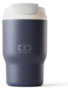 Termohrnek s víčkem a brčkem Travel Infinity Blue 350 ml