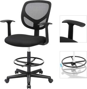 Vasagle Ergonomická kancelářská židle s područkami