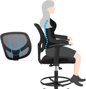 Vasagle Ergonomická kancelářská židle s područkami