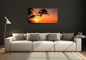 Foto obraz fotografie na skle Západ slunce pláž osh-60014664