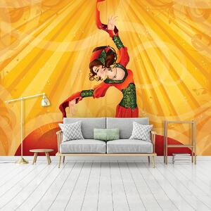 Fototapeta - Taneční hudební umění (152,5x104 cm)